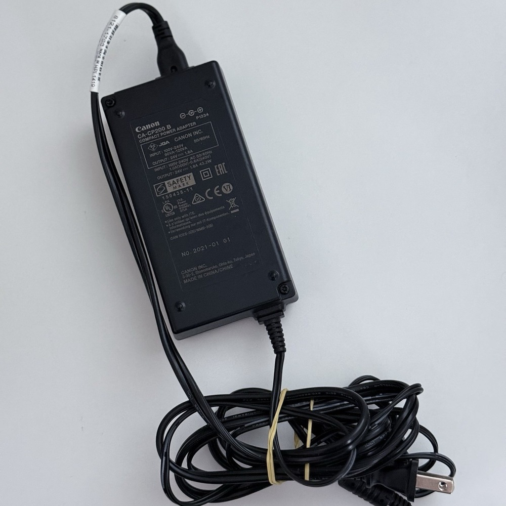 Genuine Canon CA-CP200 B Power Supply Adapter 24v 1.8A for Selphy Photo Printer